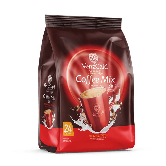 VENZ CAFE COFFEE MIX 3 IN 1 20GX24