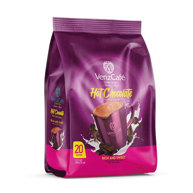 VENZ CAFE HOT CHOCOLATE 25GX20