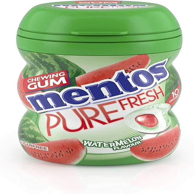 MENTOS CHEWING GUM STRAWBERRY 17.5G