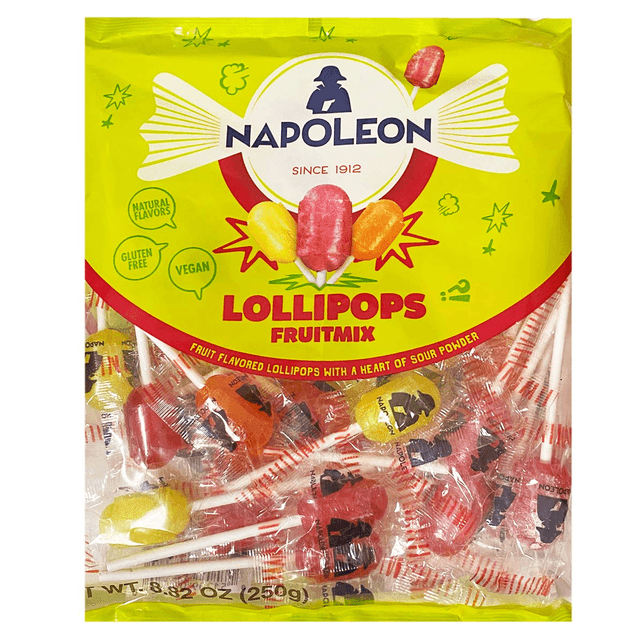NAPOLEON LOLLIPOPS FRUITMIX 250G