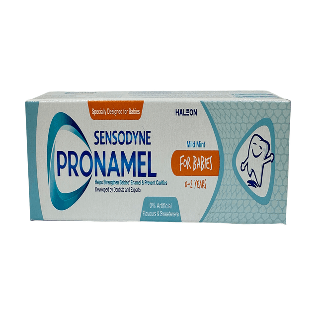 SENSOYNE PRONAMEL TOOTH PASTE BABIES 0-2 YEARS 50ML