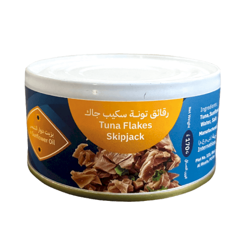 سيمك تونة صلبة سكيب جاك في زيت دوار الشمس 185G