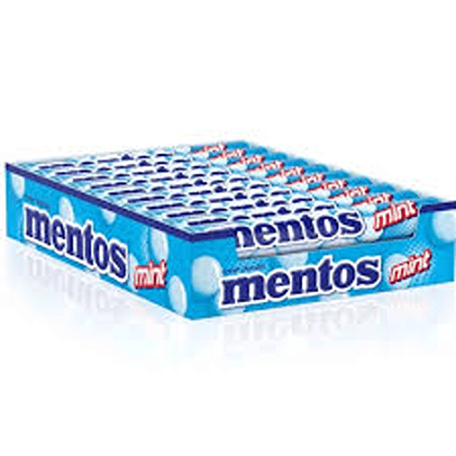 MENTOS CHEWING CANDY MINT 37.8GX40