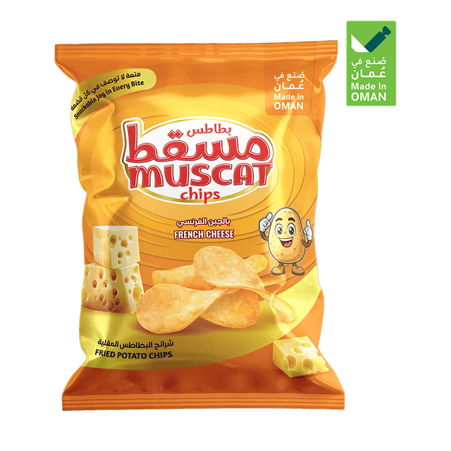 MUSCAT CHIPS FRENCH CHEESE 12G