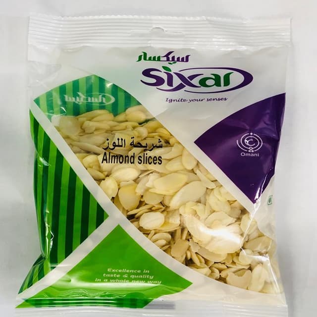 سيكسار شرائح لوز 200G