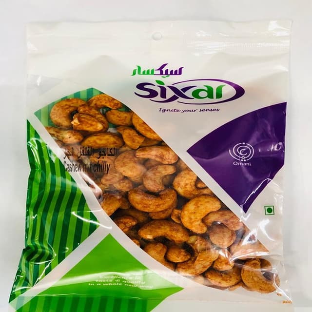 سيكسار كاجو حار 200G