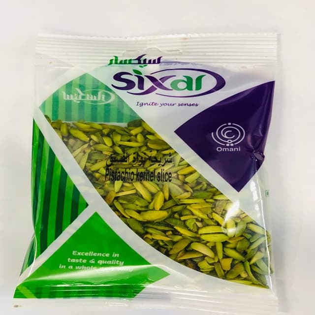سيكسار فستق مقشر شرائح 100G