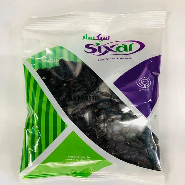سيكسار زبيب أسود 250G