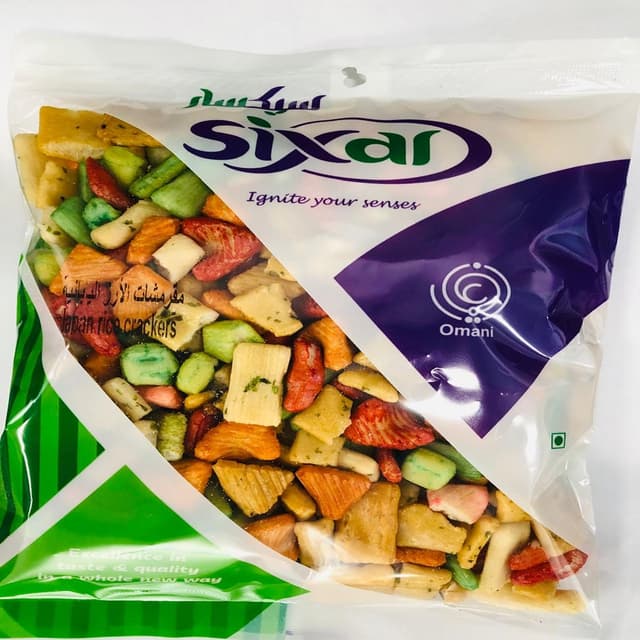 سيكسار بسكويت أرز ياباني 250G