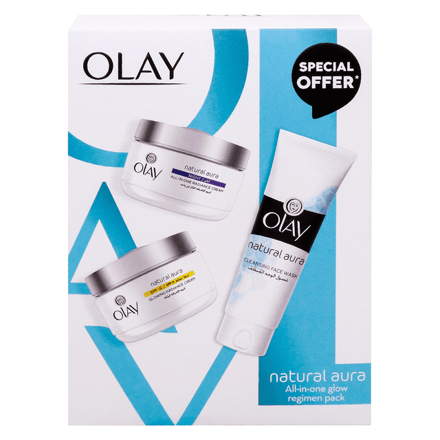 OLAY NATURAL WHITE D+N PROMO 6X2X50ML+FW