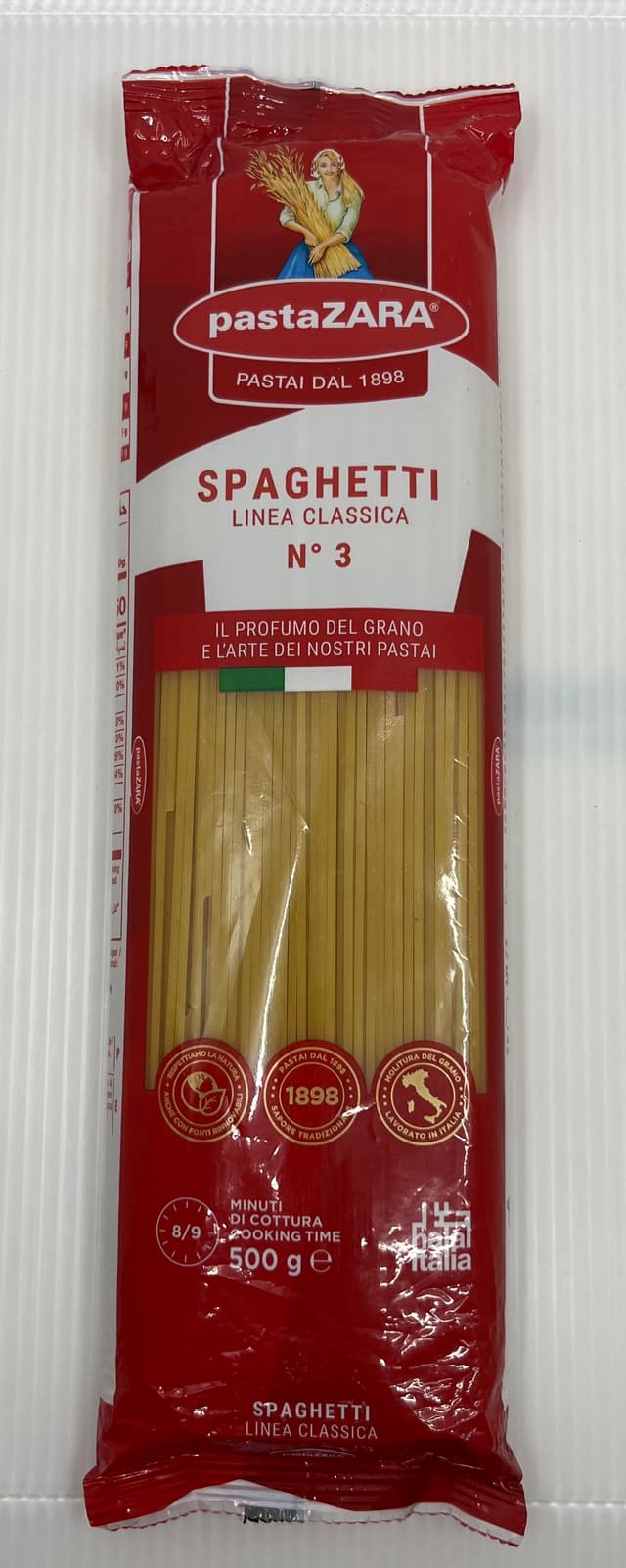 باستا زارا سباجيتي رقم 3 500G
