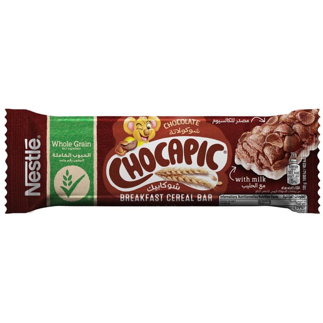 NESTLE CHOCAPIC CEREAL BAR CHOCOLATE 25G