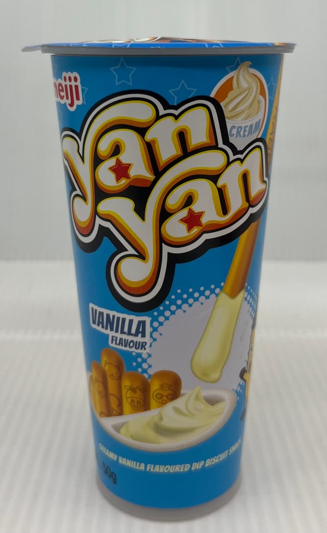 MEIJI YAN YAN BISCUIT VANILLA DIP 50G