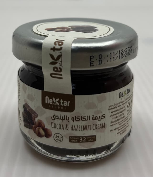 NEKTAR COCOA & HAZELNUT CREAM 32G