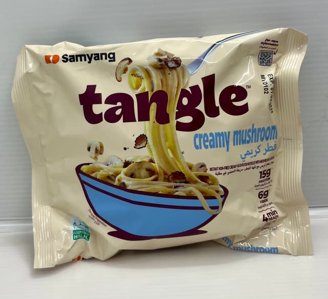 ساميانغ تانجل نودلز كريمي فطر 105G