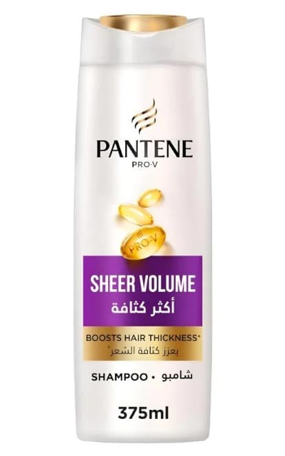 PANTENE SHAMPOO SHEER VOLUME 375ML