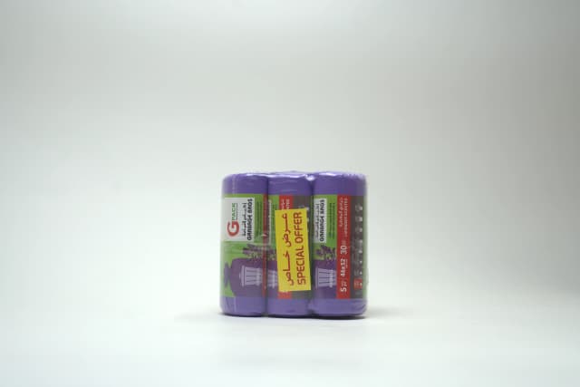 Gpack Garbage Bag Rolls Lavender 46X52Cm 30 pcs