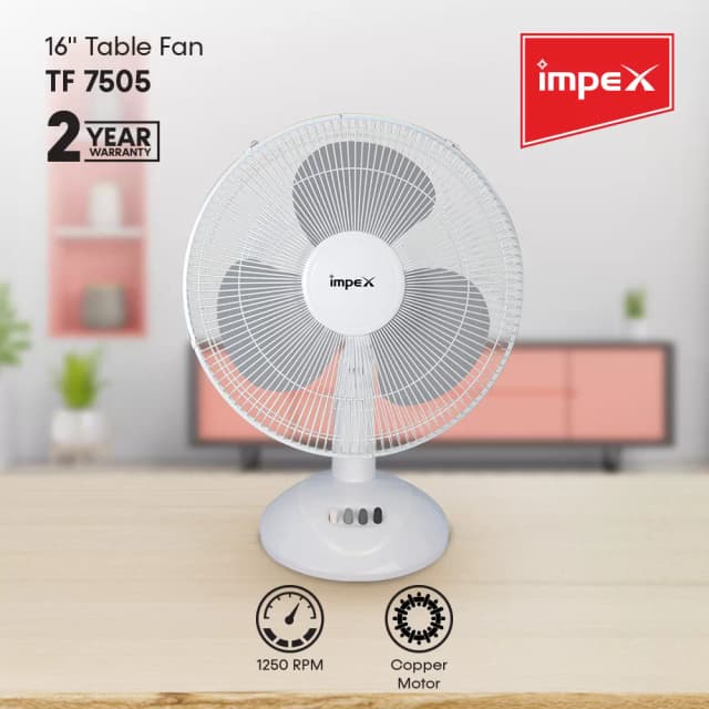 Impex Tf7505 Table Fan
