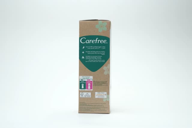 Carefree Organic Cotton Long 24 pcs
