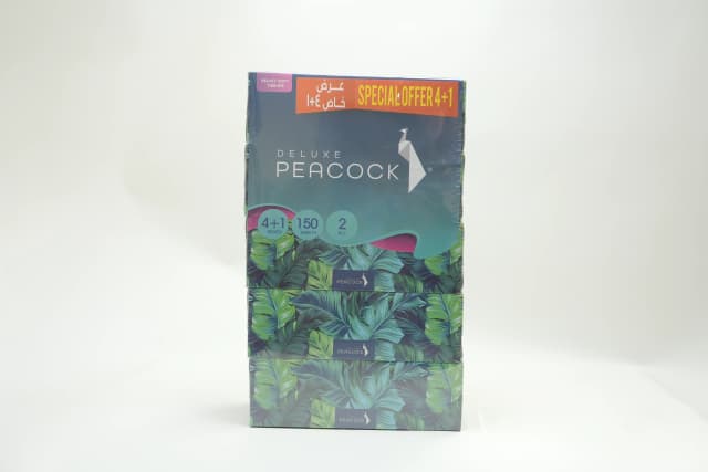 Peacock Facial Tissue 5S 150 pcs