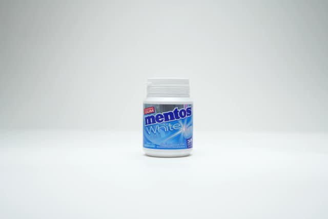 Mentos Sweet Mint White Gum 54 g