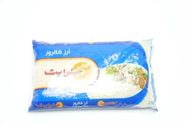Sunwhite Calrose Rice 2 kg