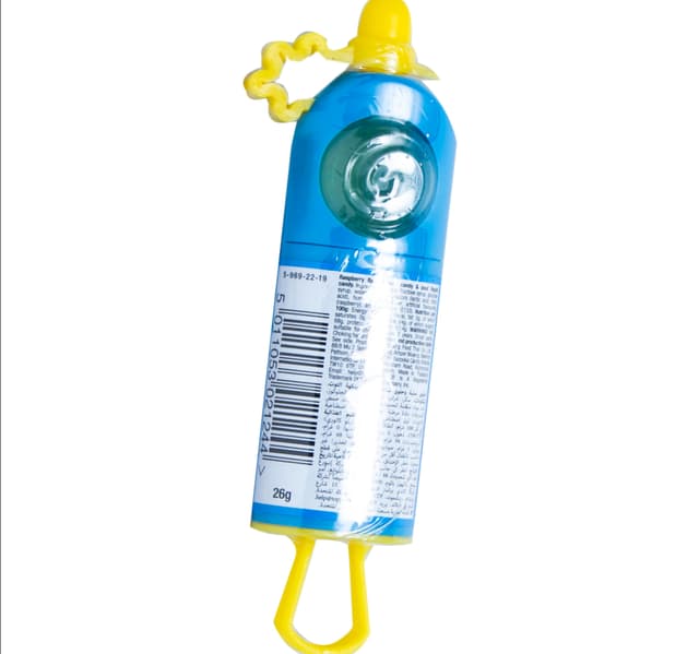 Bazooka Juicy Drop Pop Raspberry 26 G