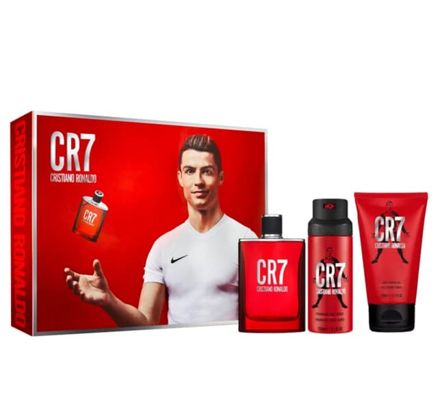 Cristiano Ronaldo Cr7 Red Eau De Toilette For Men100 Ml Body Spray 150 Ml