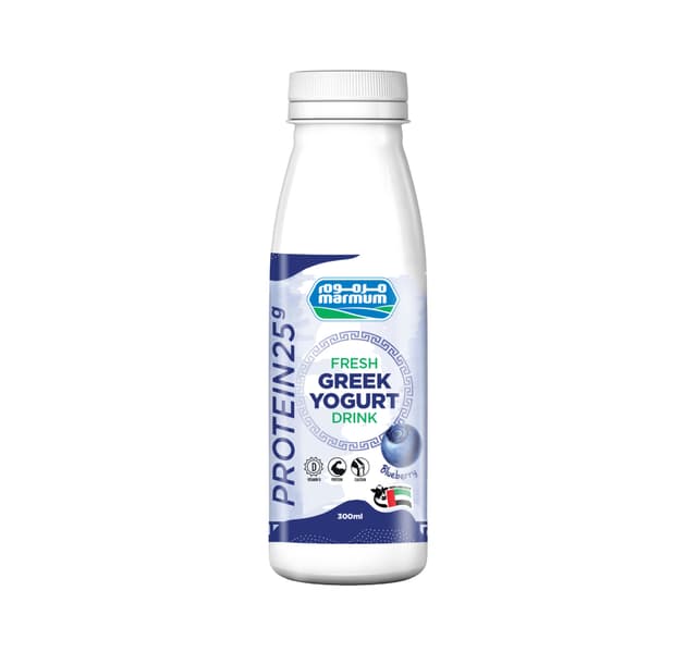 Marmum Fresh Greek Yogurt Drink Blueberry 300 Ml
