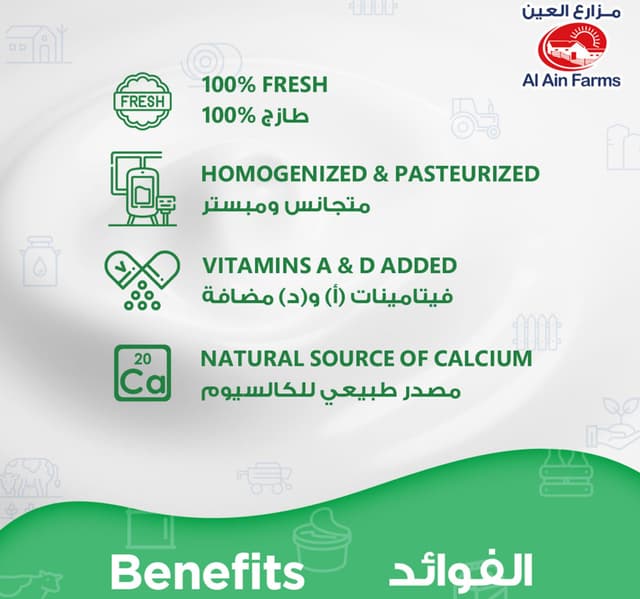 Al Ain Farms Full Cream Yoghurt 1 Kg
