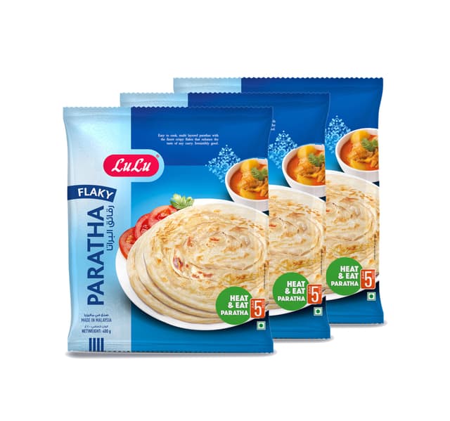 Lulu Flaky Paratha Value Pack 5 Pcs 3 400 G