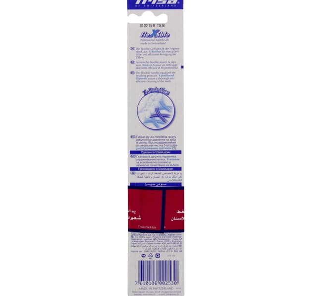 Trisa Toothbrush Flexible Soft Assorted Colours 1 Pc