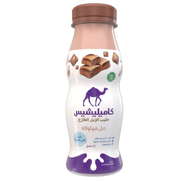 Camelicious Double Chocolate Flavour Camel Milk 250 Ml