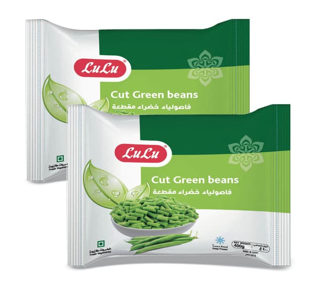 Lulu Frozen Cut Green Beans Value Pack 2 400 G