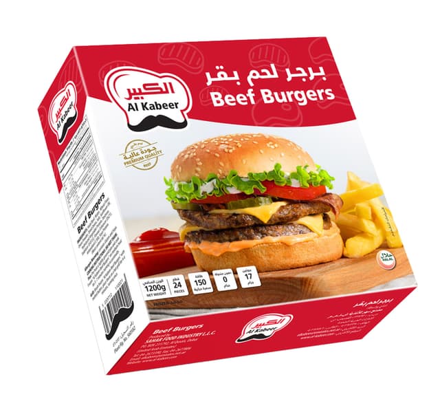 الكبير برجر لحم بقري 24 قطعة 1200جم