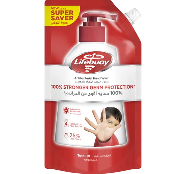 Lifebuoy Total 10 Antibacterial Handwash 1 Litre