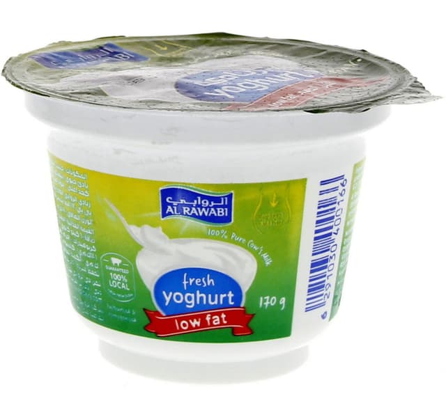 Al Rawabi Low Fat Fresh Yoghurt 170 G