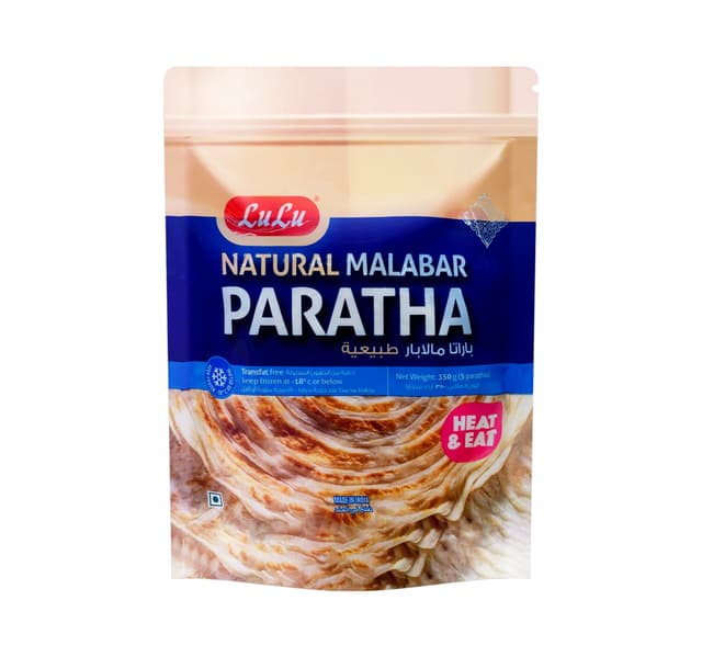Lulu Natural Malabar Paratha 5 Pcs 350 G