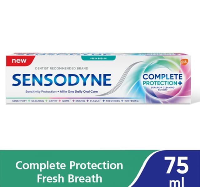 Sensodyne Fresh Breath Complete Protection Toothpaste 75 Ml