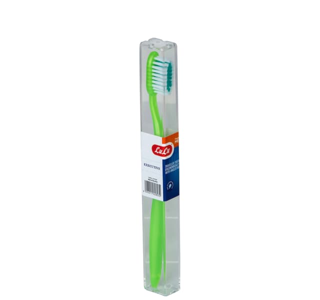 Lulu Toothbrush Executive Medium Assorted Color 1 Pc