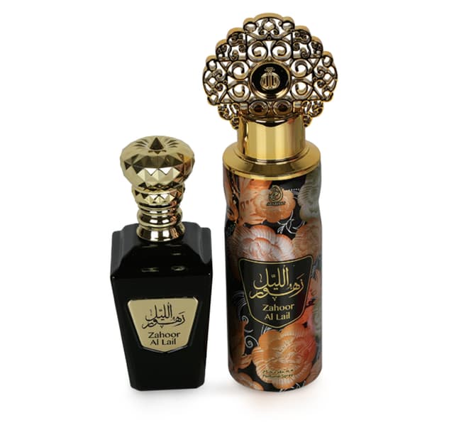 Arabiyat Perfume Edp Zahoor Al Lail 100 Ml Perfume Deo Spray 200 Ml