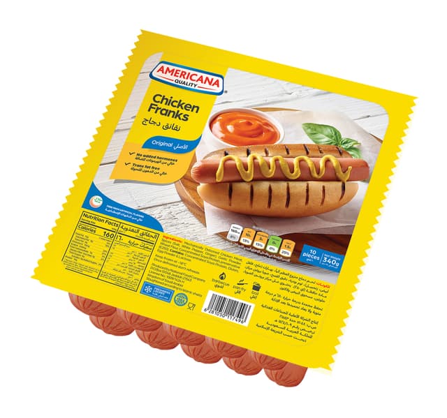 Americana Chicken Franks 340 G