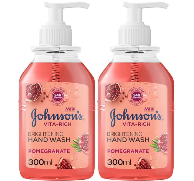 Johnsons Hand Wash Vita Rich Brightening Pomegranate 2 300 Ml