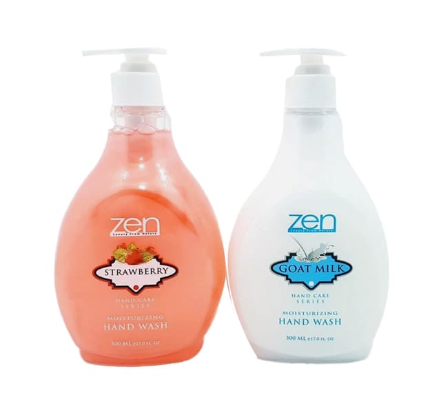Zen Goat Milk Handwash 500 Ml Strawberry Handwash 500 Ml