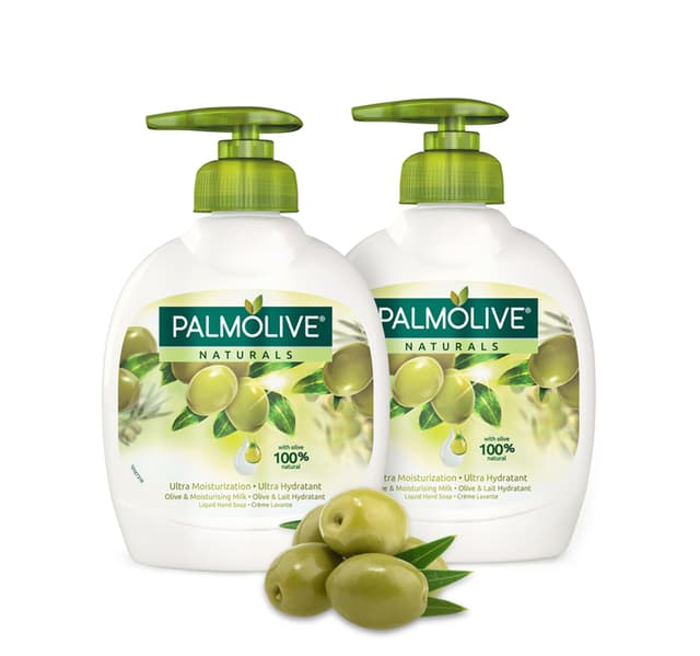 Palmolive Olive Moisturizing Milk Liquid Handwash Value Pack 2 300 Ml