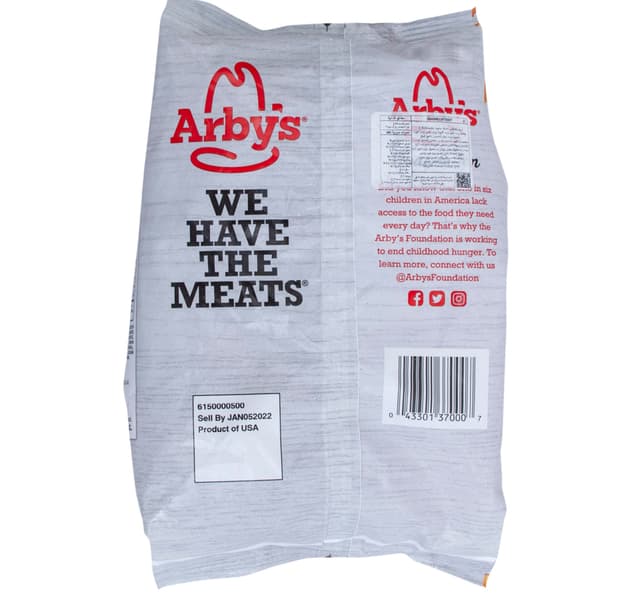 Arbys Seasoned Curly Fries 623 G