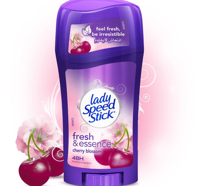 Mennen Lady Speed Stick Deodorant Antiperspirant Fresh Essence Cherry