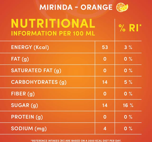 Mirinda Orange Pet Bottle 1 Litre