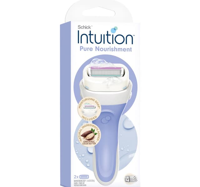 Schick Intuition Pure Nourishment 1 Razor 2 Refill