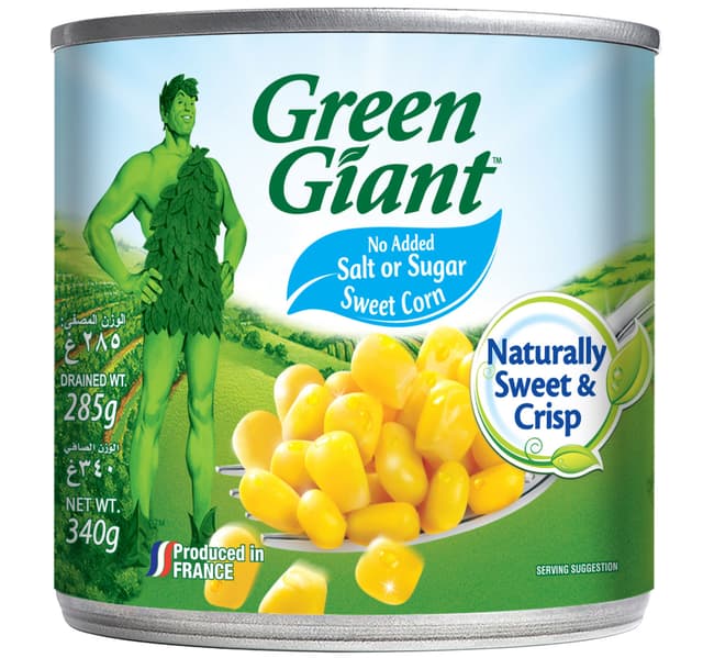 Green Giant No Added Salt Sugar Sweet Corn 340 G